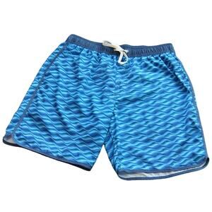Fair Harbor Blue Wave Shorts w/ Pockets X-Large